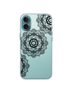 Cover iPhone 16 Plus Triplo Mandala Nero Black...
