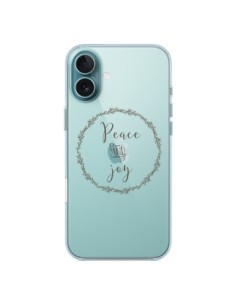 Cover iPhone 16 Plus Peace and Joy, Pace e Gioia...