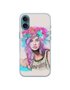 Cover iPhone 16 Plus Donna Manichino Barbara Palvin -...