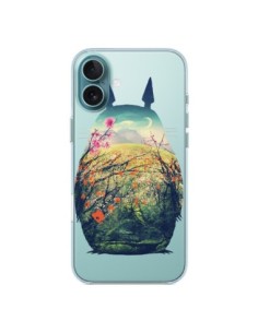 iPhone 16 Plus Case Totoro Manga Comic Clear - Victor...
