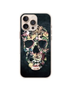 Coque iPhone 16 Pro Max Skull Vintage Tête de Mort - Ali...
