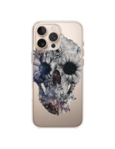 Coque iPhone 16 Pro Max Floral Skull Tête de Mort...