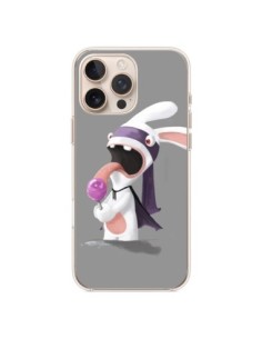 Coque iPhone 16 Pro Max Lapin Crétin Sucette - Bertrand...