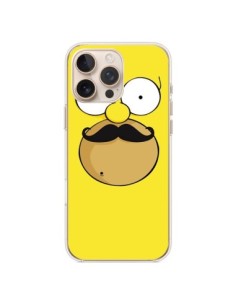 Coque iPhone 16 Pro Max Homer Movember Moustache Simpsons...