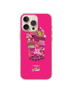 Cover iPhone 16 Pro Max Bubble Fever Originale Rosa -...