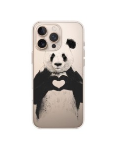 iPhone 16 Pro Max Case Panda All You Need Is Love Lion -...