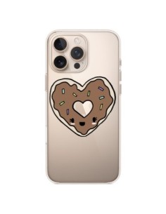 Cover iPhone 16 Pro Max Ciambella Cuore Chocolat...