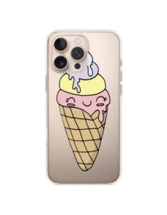 iPhone 16 Pro Max Case Ice cream Summer Scent Clear -...