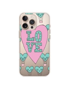 Coque iPhone 16 Pro Max Love Nuage Montgolfier...