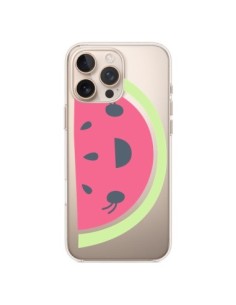 Cover iPhone 16 Pro Max Anguria Frutta Trasparente -...
