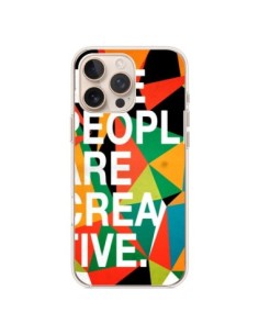 Coque iPhone 16 Pro Max Nice people are creative art -...