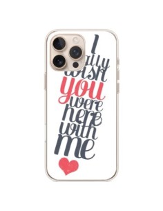 Coque iPhone 16 Pro Max Here with me - Eleaxart