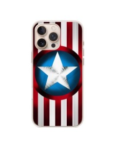 Coque iPhone 16 Pro Max Captain America Great Defender -...