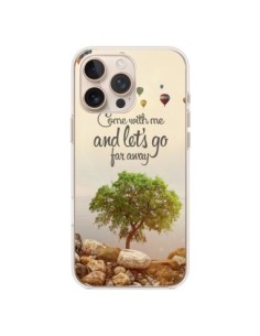 Coque iPhone 16 Pro Max Let's Go Far Away Ballons - Eleaxart