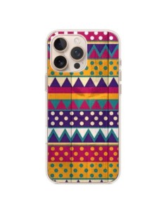 Cover iPhone 16 Pro Max Messicano Triangolo Azteco  -...