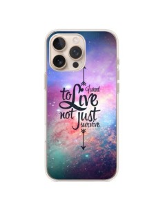 Coque iPhone 16 Pro Max I want to live Je veux vivre -...