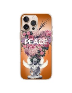 iPhone 16 Pro Max Case Peace Flowers Buddha - Eleaxart