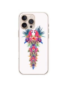 Coque iPhone 16 Pro Max Parrot Kingdom Royaume Perroquet...