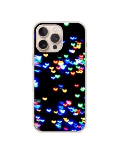 Coque iPhone 16 Pro Max Heart Coeurs Muticolores - Léa...