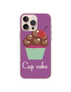 Coque iPhone 16 Pro Max Cupcake Cerise Chocolat - Léa...