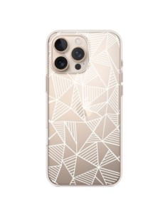 Cover iPhone 16 Pro Max Linee Griglia Triangles Grid...