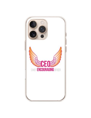 iPhone 16 Pro Max Case CEO Chief Encouraging Officer Pink - Shop Gasoline