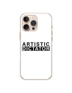 iPhone 16 Pro Max Case Artistic Dictator Black - Shop...