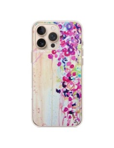 Coque iPhone 16 Pro Max Fleurs Dance of Sakura - Ebi...