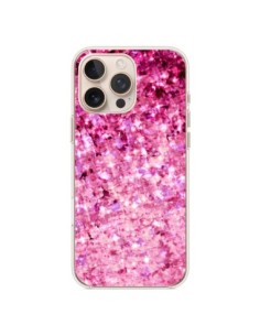 Cover iPhone 16 Pro Max Romance Me Paillettes Rosas - Ebi...