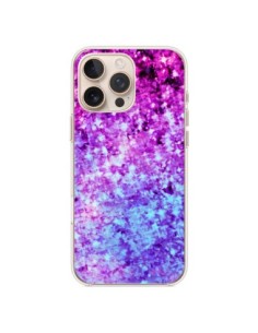 Cover iPhone 16 Pro Max Galaxy Paillettes Brillantini -...