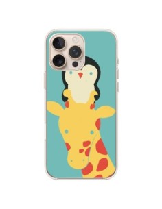 Cover iPhone 16 Pro Max Giraffa Pinguino Better View -...