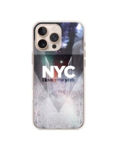 Coque iPhone 16 Pro Max I Love New York City Bleu -...