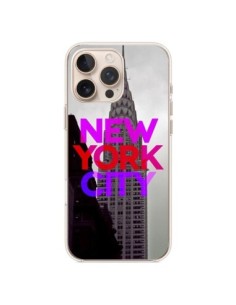 Cover iPhone 16 Pro Max New York City Rosa Rosso - Javier...