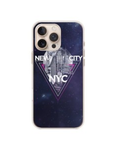 iPhone 16 Pro Max Case New York City Triangle Pink -...