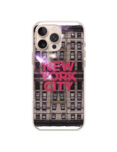 Cover iPhone 16 Pro Max New York City Grattaciei Rosso -...