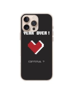 Coque iPhone 16 Pro Max Year Over Love Coeur Amour -...
