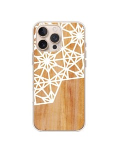 iPhone 16 Pro Max Case Frozen Stars Wood Aztec Tribal -...