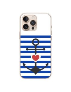 iPhone 16 Pro Max Case Mariniere Ancora Marina Heart -...