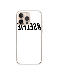 Cover iPhone 16 Pro Max Hashtag Selfie Nero Rovesciato -...