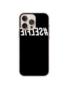 Coque iPhone 16 Pro Max Hashtag Selfie Blanc Inversé -...