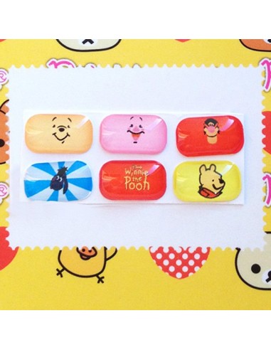 Sticker Winnie l'Ourson pour Bouton Samsung