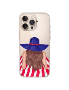 Coque iPhone 16 Pro Max Beah Girl Fille Plage...