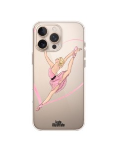 iPhone 16 Pro Max Case Ballerina Salto Danza Clear -...