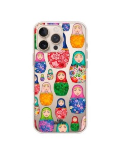 Coque iPhone 16 Pro Max Matryoshka Dolls Poupées Russes...