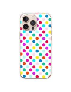 iPhone 16 Pro Max Case Polka Multicolor - Laetitia