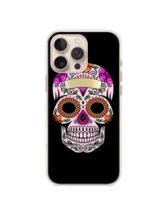 Coque iPhone 16 Pro Max Tête de Mort Mexicaine...