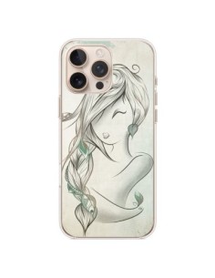 Cover iPhone 16 Pro Max Downwind Ragazza Vento - LouJah
