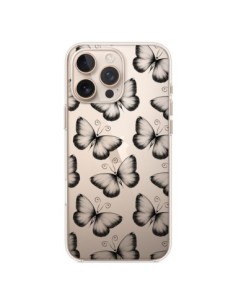 Coque iPhone 16 Pro Max Papillons Transparente...