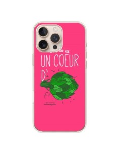 Cover iPhone 16 Pro Max Toi tu as un coeur d'artichaut Te...