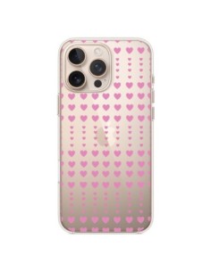 iPhone 16 Pro Max Case Heart Heart Love Amour Pink Clear...
